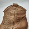 NICHE - Texano Basso pelle cuoio con tatuaggio tacco 40 - immagine 5