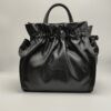 GIORGIO RIPANI - Pouch piccola in nappa nero con tracolla - immagine 2