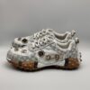 NIS - Sneaker swarovski bianco fondo riccio in gomma - immagine 2