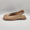 CUIR NOIR - chanel forma piede capra biscotto tacco 20 - immagine 2
