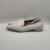CUIR NOIR - Mocassino aperto lati nappa burro tacco 20 - immagine 2