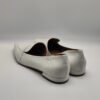 CUIR NOIR - Mocassino aperto lati nappa burro tacco 20 - immagine 4