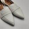 CUIR NOIR - Mocassino aperto lati nappa burro tacco 20 - immagine 5
