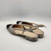 LA SELLERIE - chanel galassia platino puntale gro' nero tacco 20 - immagine 3