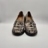 JULIE DEE - Mocassino in pitone stampato tortora con tacco 50 - immagine 3