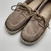 ALHAMAS - espadrilla mocassino barca camoscio sabbia fondo corda - immagine 5