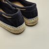 ALHAMAS - espadrilla mocassino barca camoscio blu' fondo corda - immagine 6