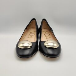 Alternative view of NOA - ballerina bottone oro nappa nero tacco 15