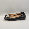 NOA - ballerina bottone oro nappa nero tacco 15 - immagine 3