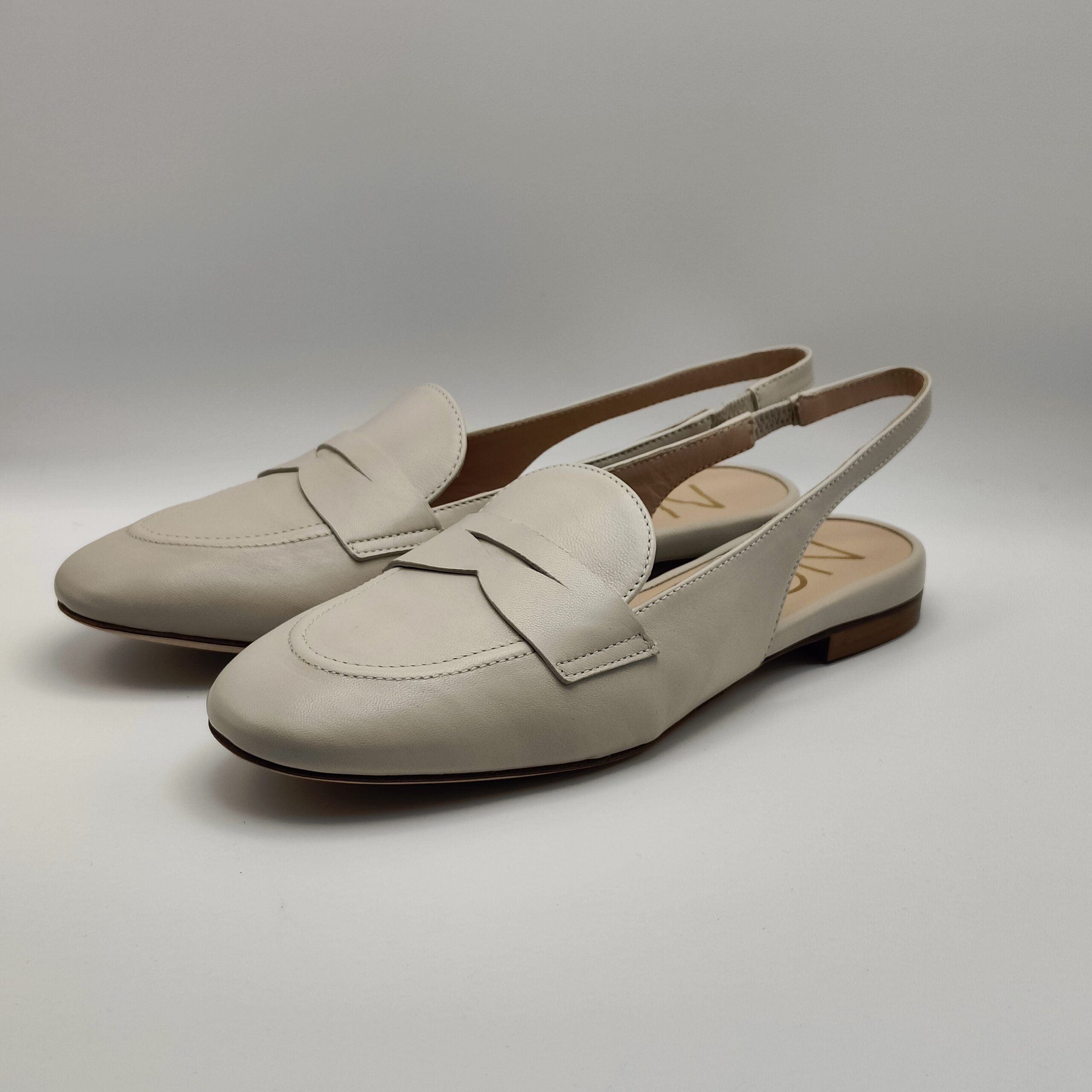 NOA - chanel mocassino nappa burro tacco 15