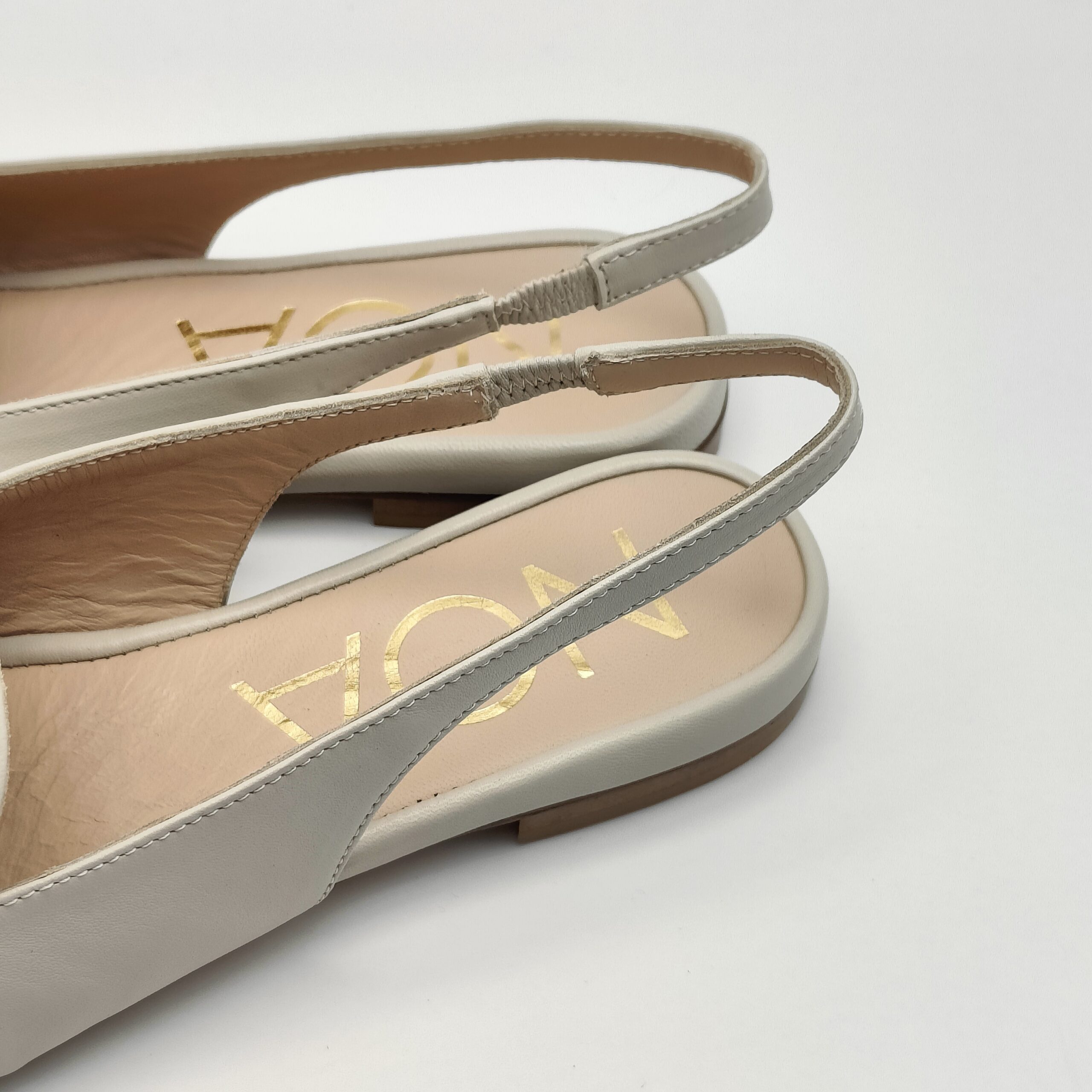 NOA - chanel mocassino nappa burro tacco 15 - immagine 6