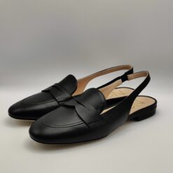 NOA - chanel mocassino nappa nero tacco 15