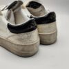 AMA BRAND - sneaker SUN in laminato oro pelle bianca glitter oro fondo cassetta - immagine 7