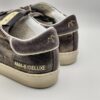 AMA BRAND - sneaker SUN laminato bronzo camoscio testa moro fondo cassetta - immagine 6