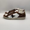 AMA BRAND - sneaker SUN laminato bronzo camoscio testa moro fondo cassetta (Copia) - immagine 2