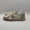 AMA BRAND - sneaker SUN pelle bianco camoscio beige fondo cassetta - immagine 2
