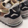 W6YZ - sneaker running in nylon  blu' e camoscio testa moro salvia fondo gomma scribe - immagine 6