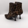 BIBILOU - tronchetto sfilato in pony leopardato tacco 50 - immagine 4