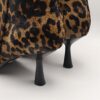 BIBILOU - tronchetto sfilato in pony leopardato tacco 50 - immagine 6