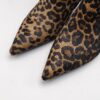 BIBILOU - tronchetto sfilato in pony leopardato tacco 50 - immagine 5