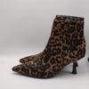 BIBILOU - tronchetto sfilato in pony leopardato tacco 50 - immagine 2