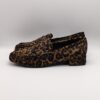 BIBILOU - mocassino goffrato in pony leopardo tacco 30 - immagine 7